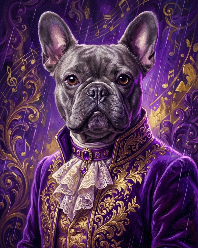 Frenchie Purple Rain