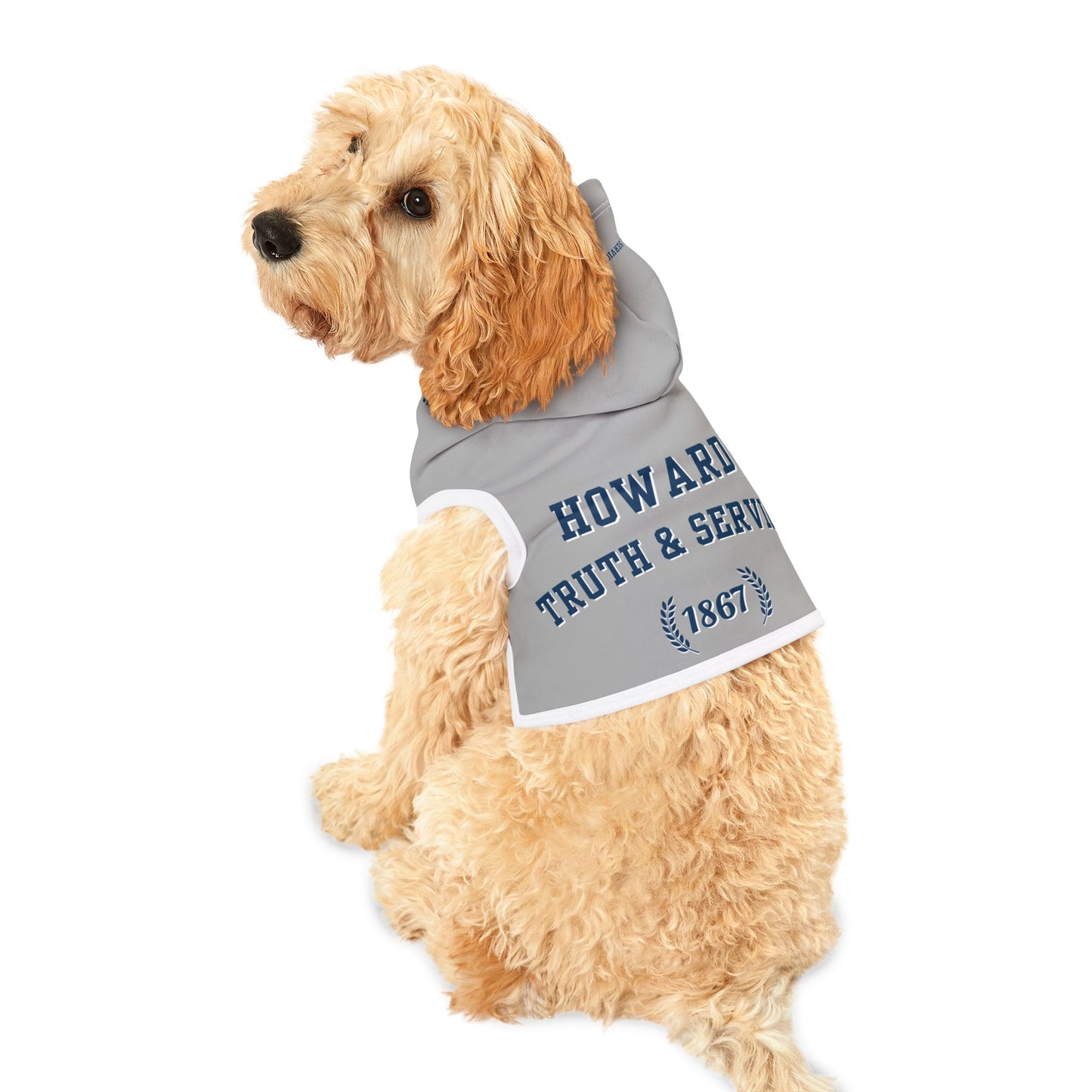 Howard University T&S Pet Hoodie