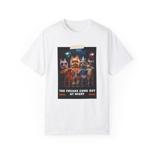 The Freaks Come Out At Night T shirt