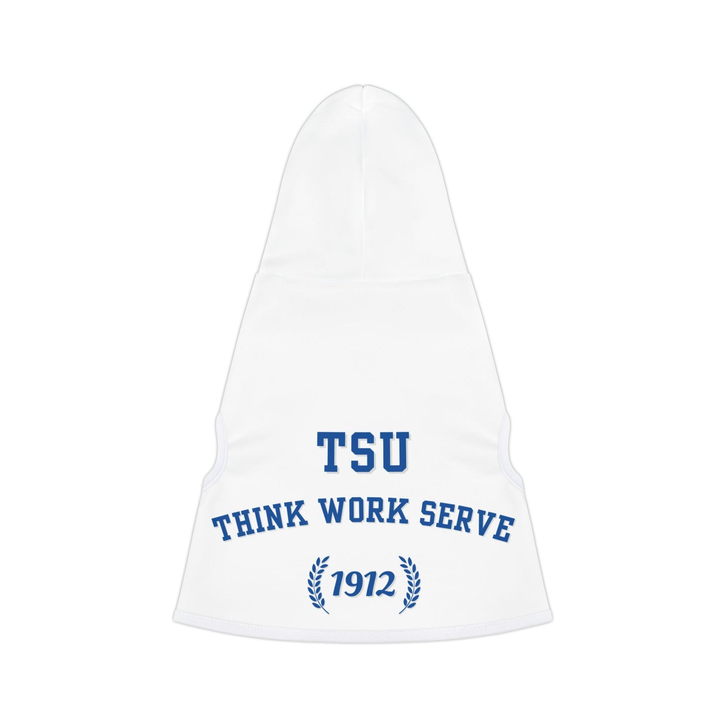 Tennessee State University Think, Work, Serve Pet Hoodie