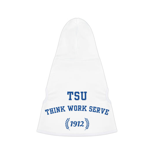 Tennessee State University Think, Work, Serve Pet Hoodie