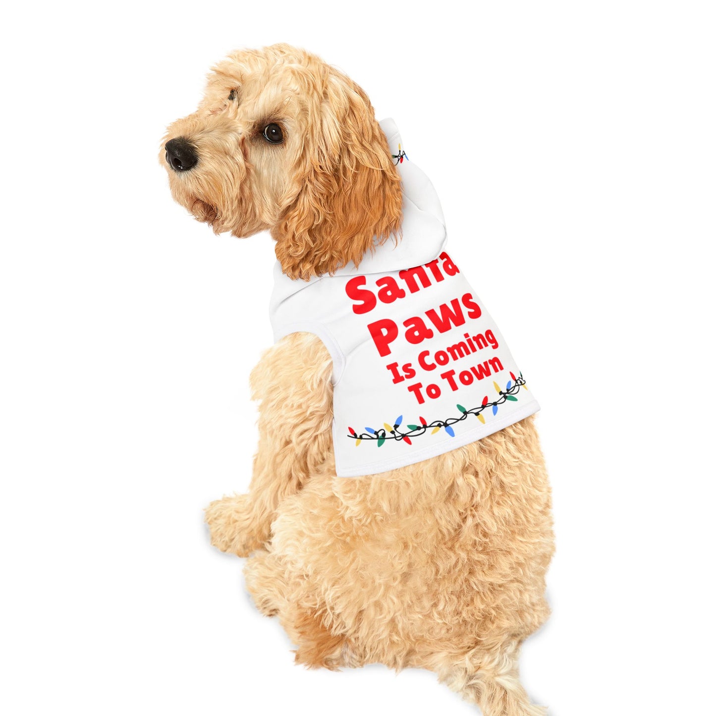 Santa Paws II Pet Hoodie