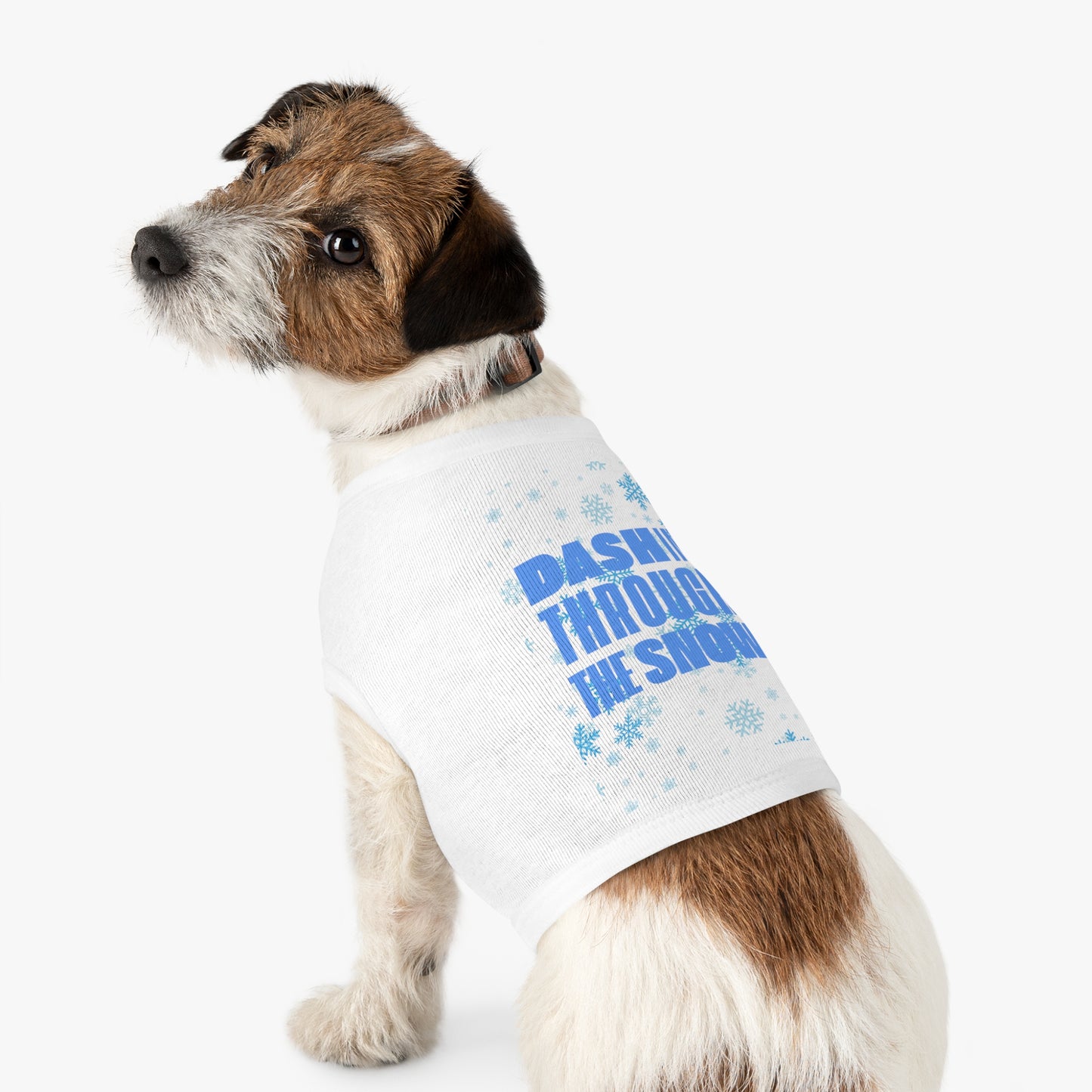 Dashing Through The Snow Pet Tank Top