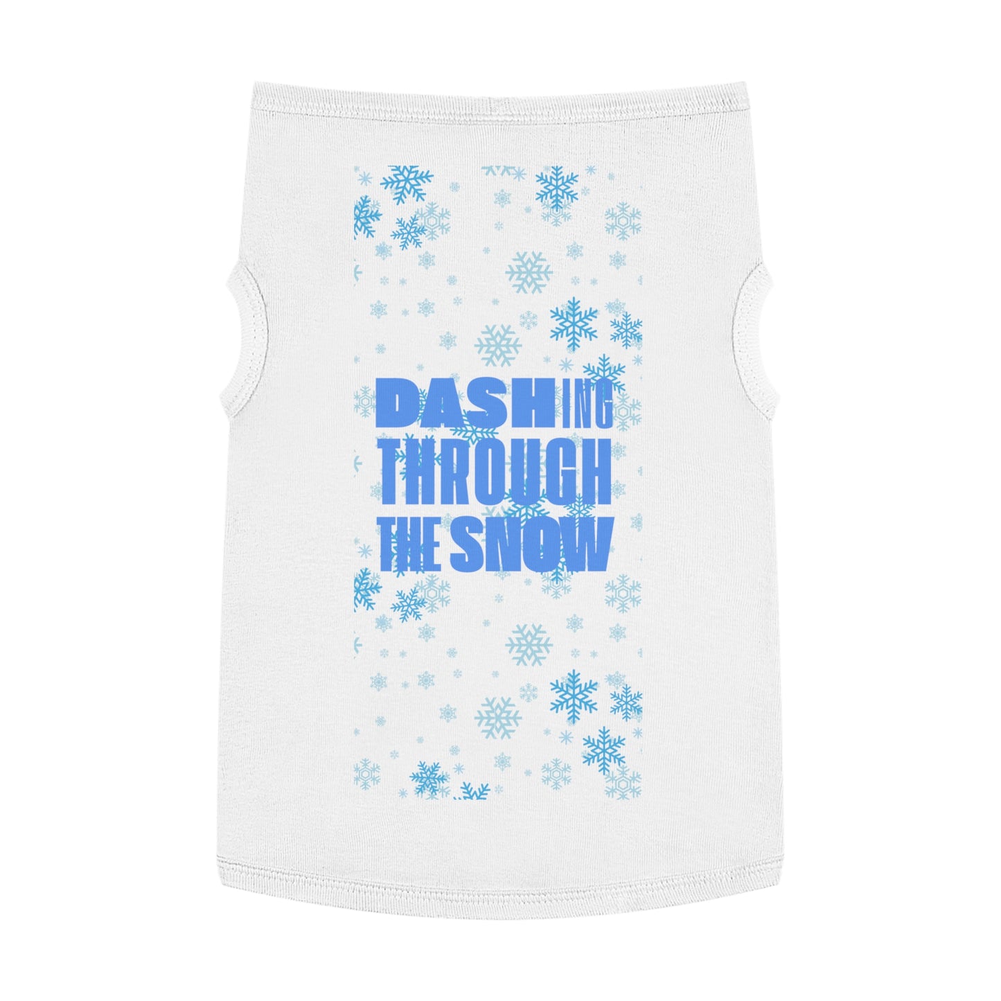 Dashing Through The Snow Pet Tank Top