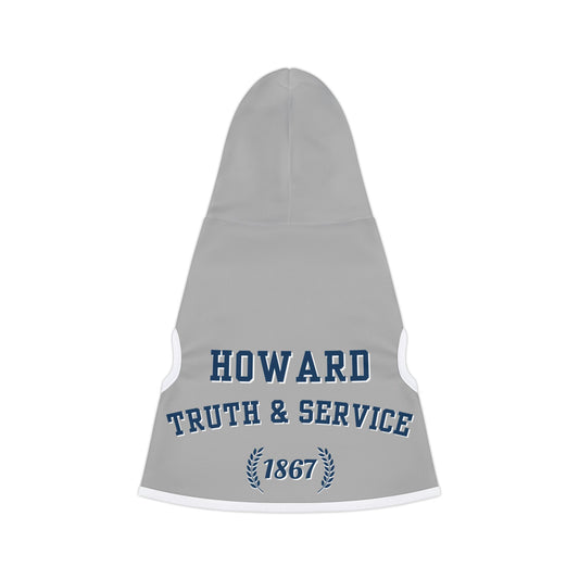 Howard University T&S Pet Hoodie