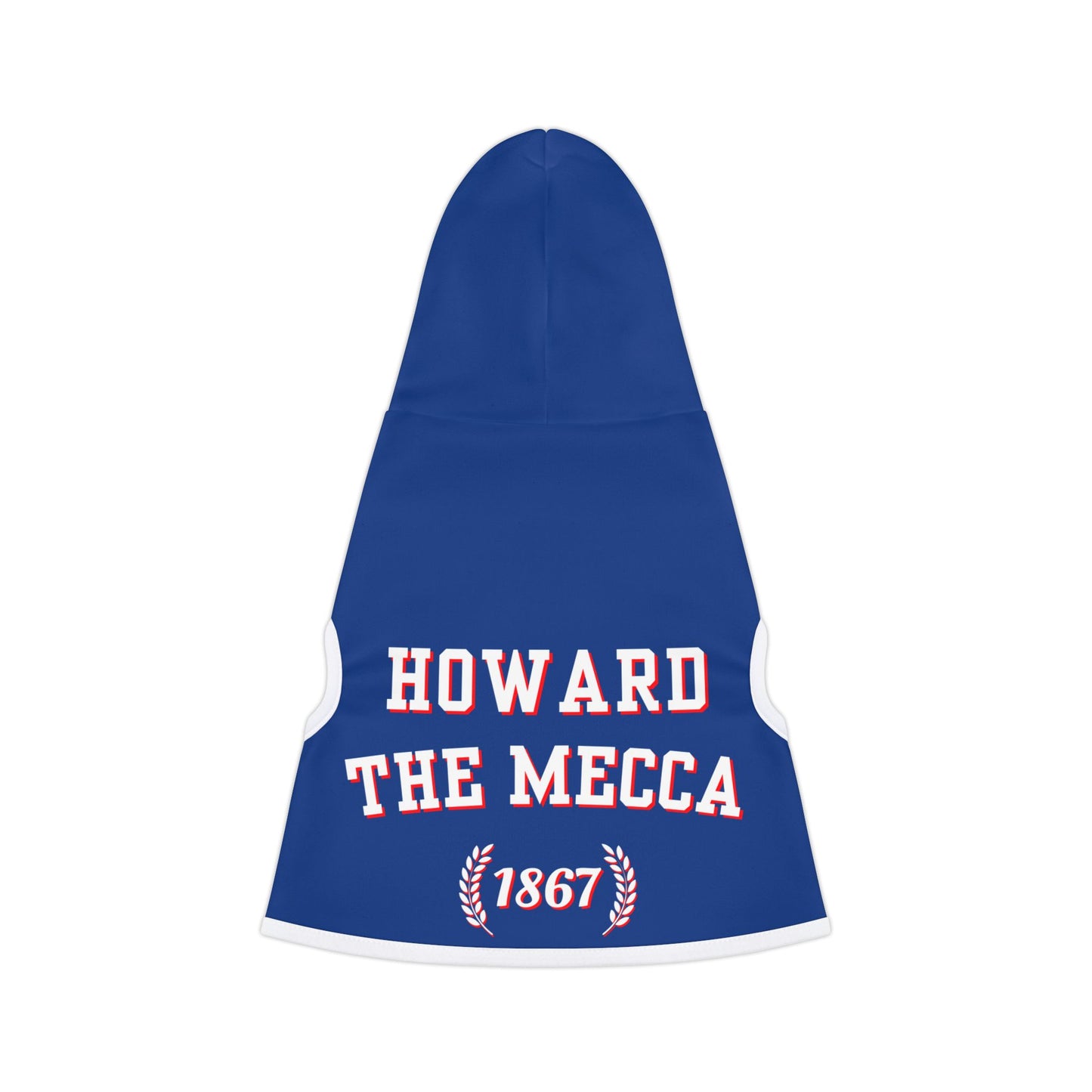 Howard University The Mecca Pet Hoodie