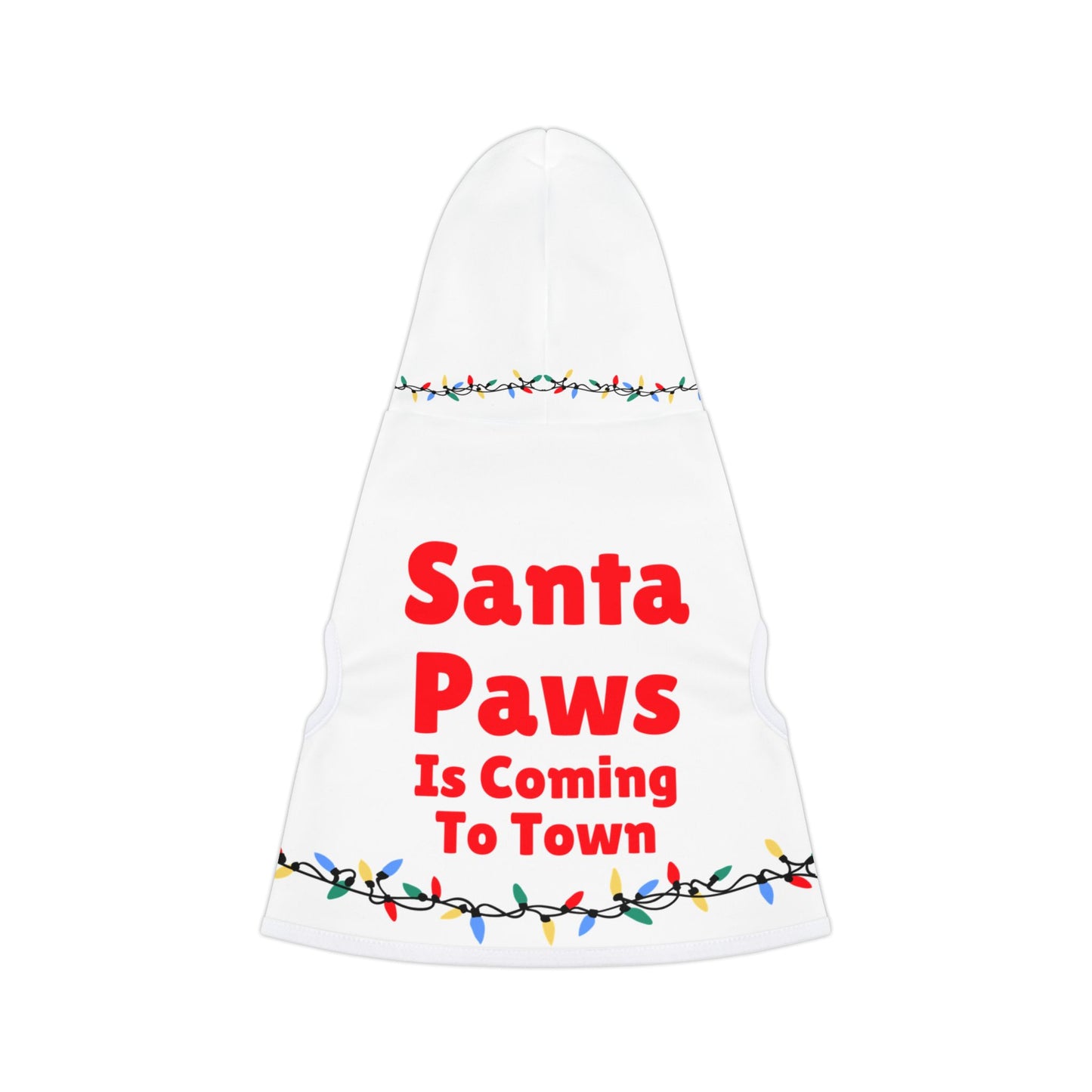 Santa Paws II Pet Hoodie